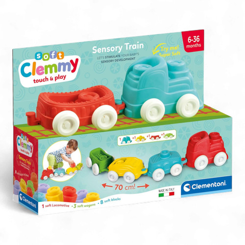 Soft clemmy trenino sensoriale - soft,