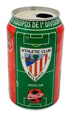 COCA COLA CAN Athletic Bilbao 1996 Spagna