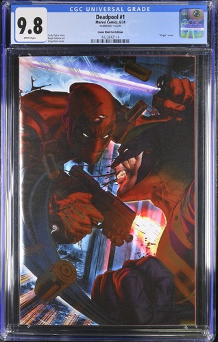 Deadpool cgc 8 - 9.8, fumetto