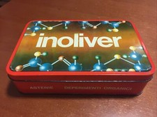 SCATOLA VINTAGE METALLICA MEDICINE INTEGRATORI INOLIVER
