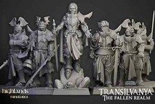 Warhammer - 5 VAMPIRE NEOPHYTES + 3 COMMAND GROUP  28mm DA DIPINGERE - NO BASI