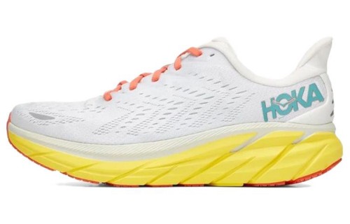 Hoka one clifton blanc - one,