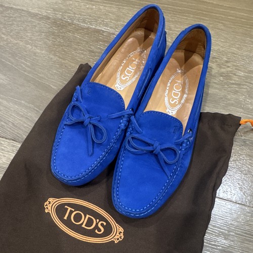 Mocassino tod donna blu - tod's,