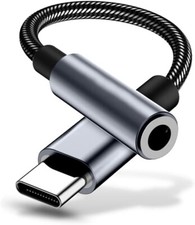Adattatore USB C a Jack per Cuffie 3.5 Mm,Adattatore USB Type-C Connettore Jack,