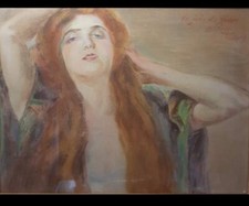 quadro antico Primi Del 900 Emilio Rizzi