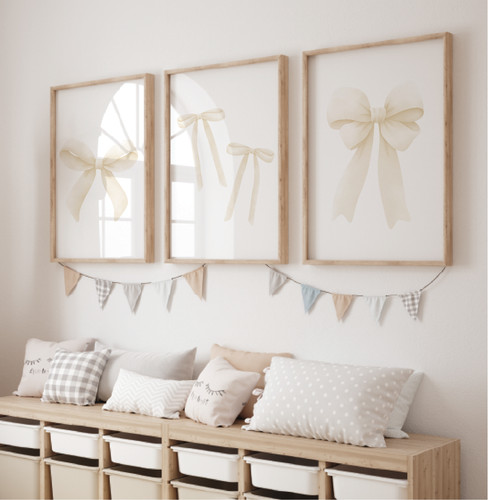Set stampe bambina poster - set,