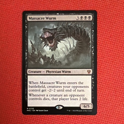 Mtg massacre wurm mkc - "massacre,