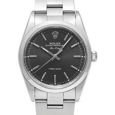 Orologio ROLEX Air King 14000 cassa nera dimensioni 34 mm x 34 mm uomo usato ...