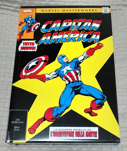 Marvel masterworks capitan - marvel,