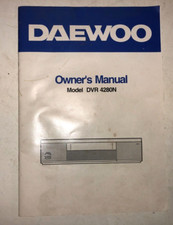 Vintage daewoo dvr - daewoo, dvr-4280n