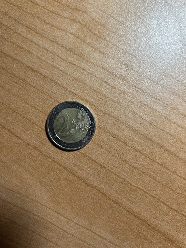 Moneta rara euro della - da,