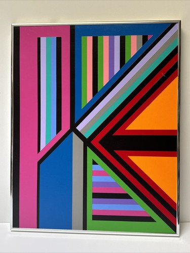 Quadro astratto vintage