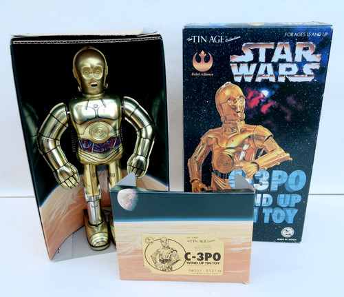 Osaka tin toy robot star - robot,