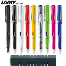 Penna stilografica LAMY Safari penna stilografica EF, F, M, B, LH sinistra + astuccio