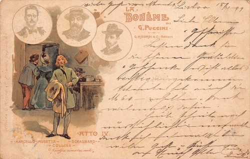 Boheme puccini atto 1898 - boheme, iv