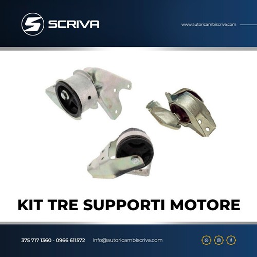 Kit supporti motore mcc - motore,
