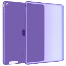 Trasparente Silicone Custodie Gomma Caso per Apple iPad 2/3/4 in Porpora