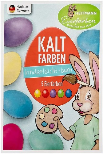 Uova pasqua heitmann colore - uova, di