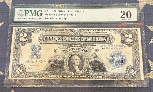 258 1899 due - $2, dollari