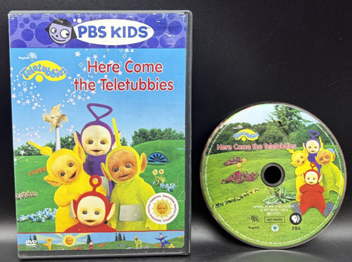 Teletubbies here comes the - here,