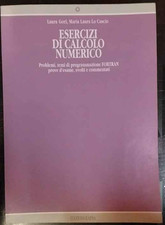 Esercizi di calcolo numerico