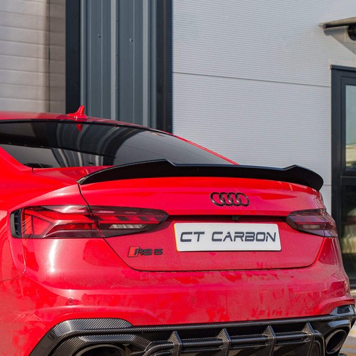 Spoiler fibra carbonio - fibra, audi