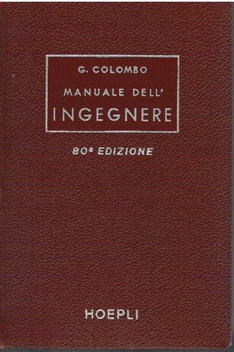 Manuale dell ingegnere - dell'ingegnere,