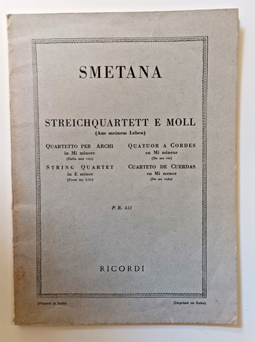 Smetana quartetto per - per, archi