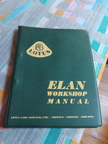 Lotus elan manuale officina - lotus,