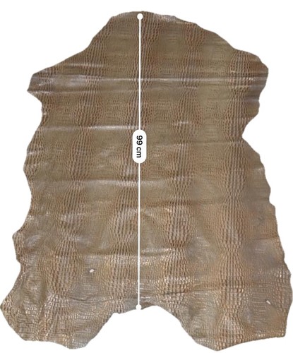 Pelle marrone vera - pelle,
