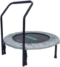 Trampolino Fitness Adulti Ø 92-127 Cm Rimovibile E Pieghevole Drumfit Jump. Tram