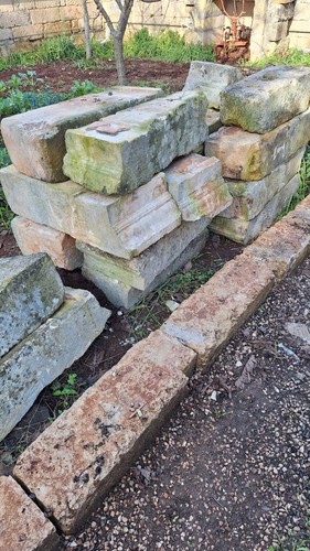 Blocco pezzo pietra leccese - blocco,