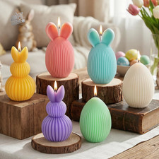 6pcs Easter Egg & Rabbit