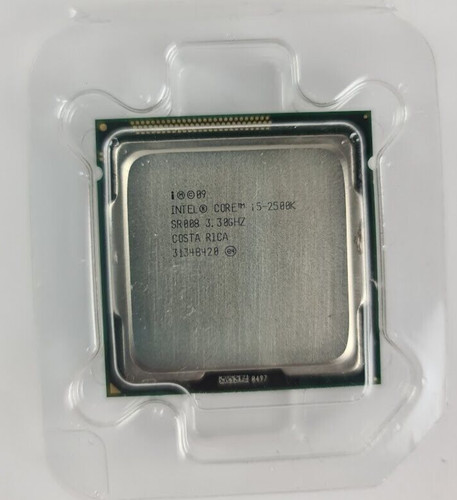 Processeur intel core 2500k - core,