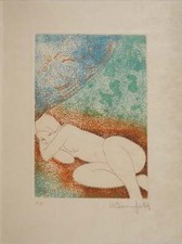 Alain BONNEFOIT : Nu au repos