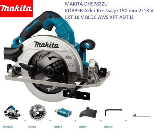 Makita dhs783zu corpo sega - dhs783zu,