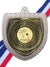 Poker Award 87 mm medaglia e