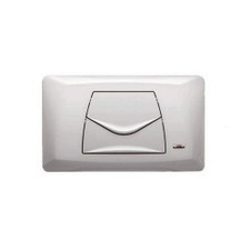 Placca di comando bianca serie