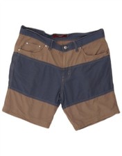 CARRERA Mens Casual Shorts W36 Large  Beige Colourblock AV02