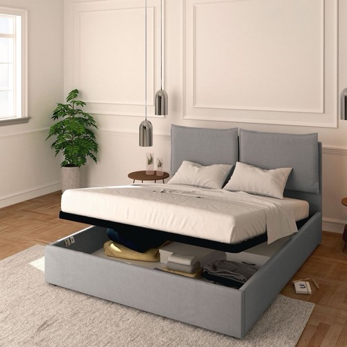 Letto matrimoniale contenitore - letto,