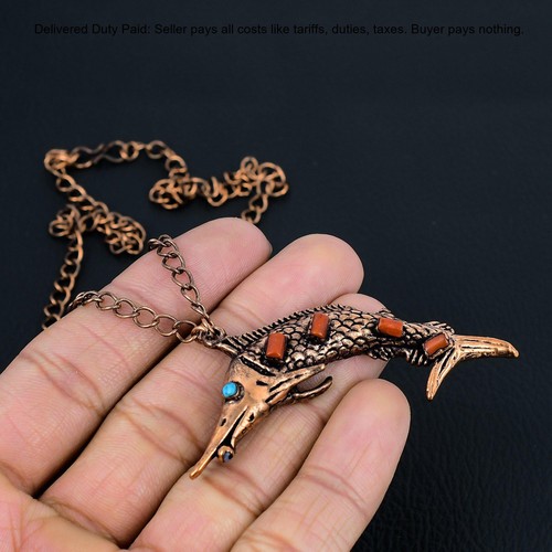 Collana unica rame ovale - unica,