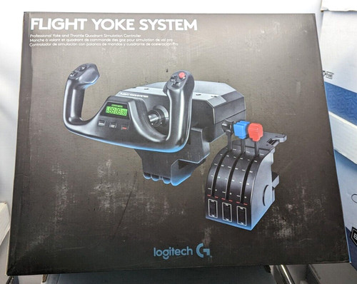 Logitech flight yoke and - yoke,