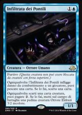 Carta MTG-Infiltrata dei Pontili-Luna Spettrale-N.080-ITA-NM-Rare