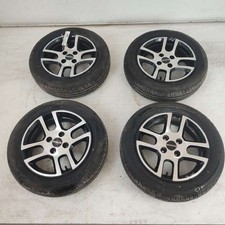 1414710 4XCerchi in lega completi di gomme da riparare Ligier Duè Microcar 4.5J1