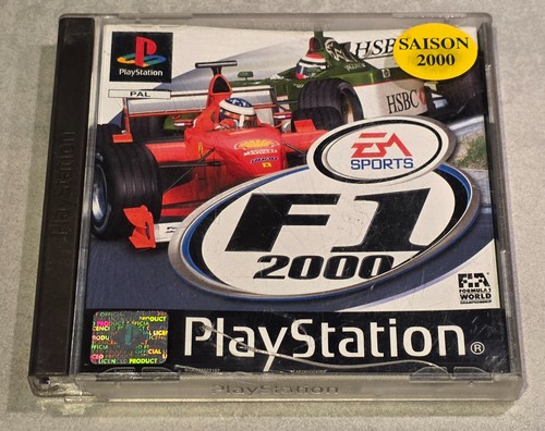 2000 sony ps1 playstation 1 - f1,