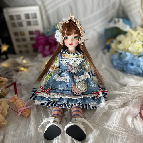 Green eyes bjd bambola - green, 1/6
