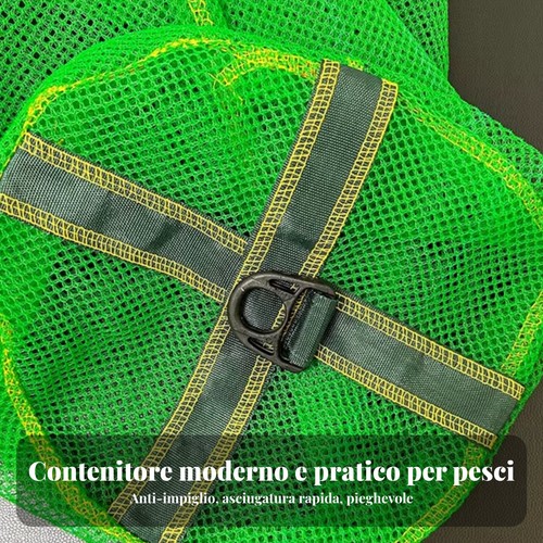 Sacca portapesci rete - portapesci,