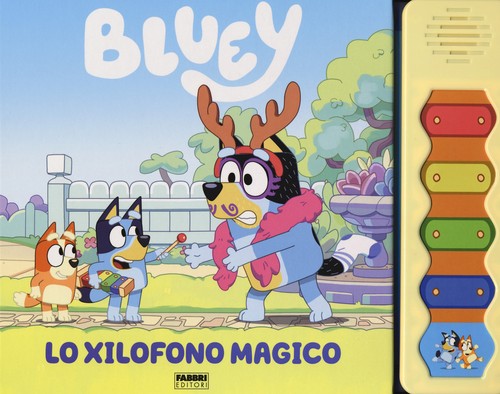 Xylofono magico bluey - xylofono,