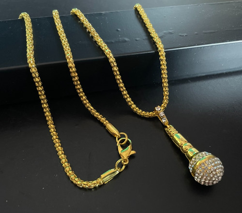 Collana trap oro - collana,