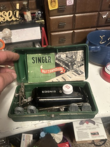 Bottoniera cantante vintage